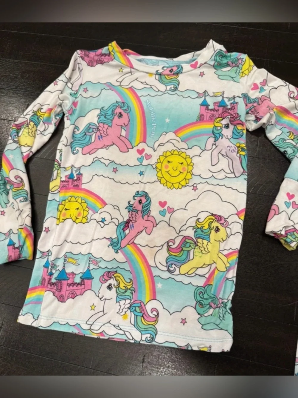 Bums & Roses My Little Pony Size 2T PJs